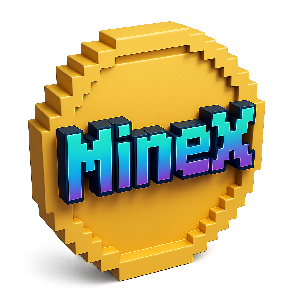 MineX 3D Logo